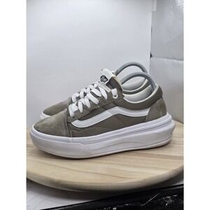 Women's Size 7.5 Vans Old Skool Overt CC Comfy Cush Shoes, Walnut Comfort Casual